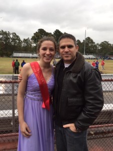 Cecelia DiNonno with Dad LTC Joseph DiNonno