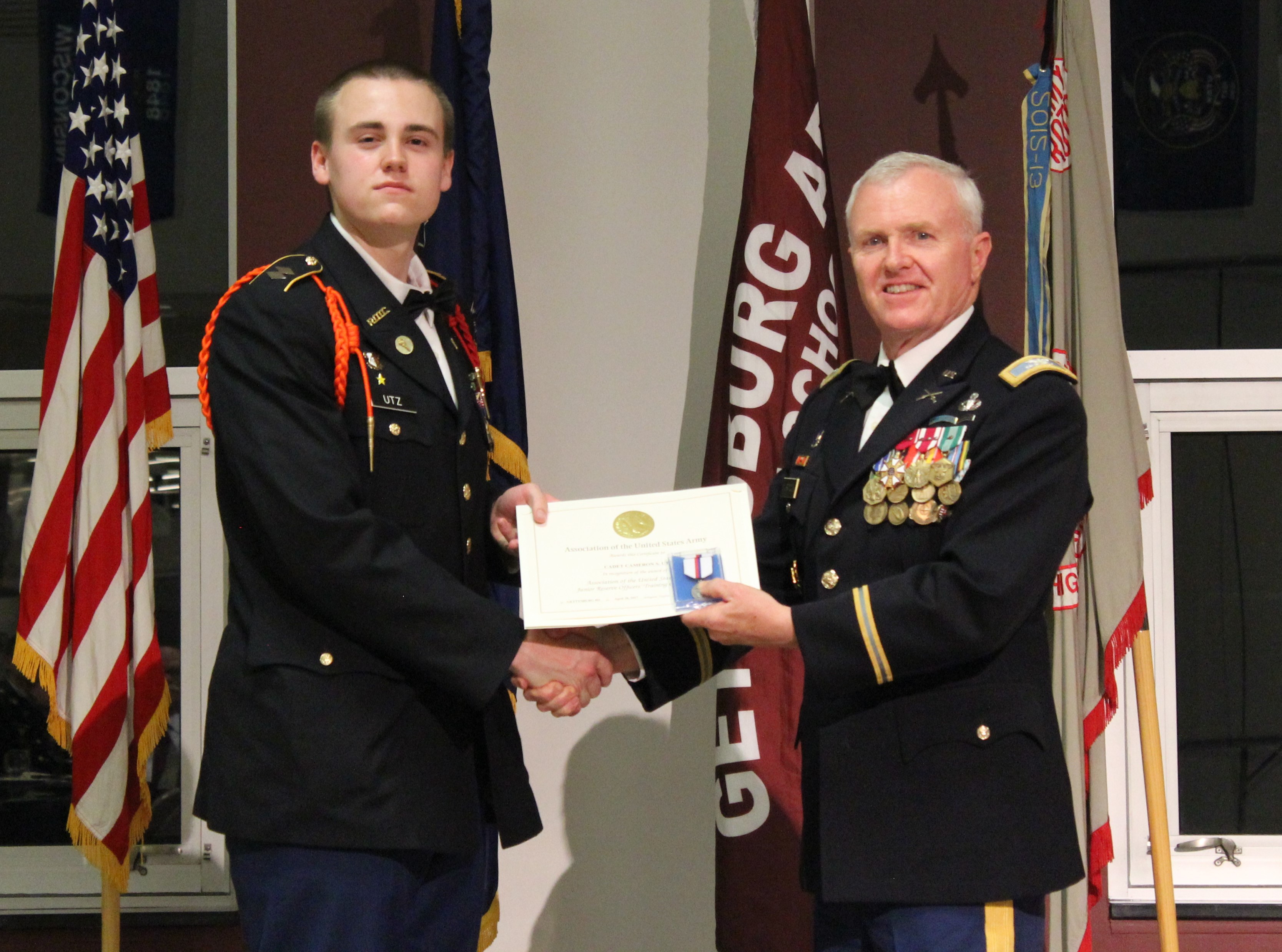 AUSA Presents 2017 JROTC And ROTC Awards - AUSA Carlisle Barracks ...